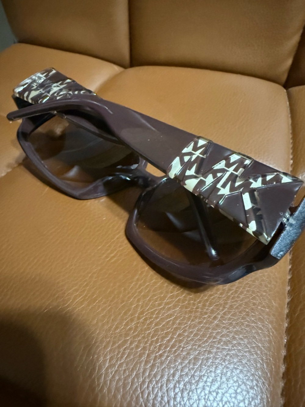 Michael Kors Dark Brown Gradient Lens Oversized Women's Sunglasses - Picture 6 of 8